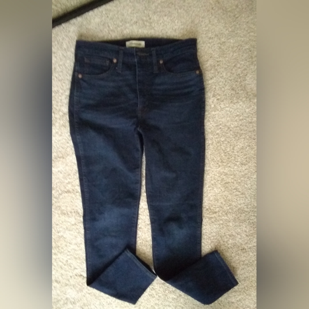 Madewell High Rise Skinny Jeans